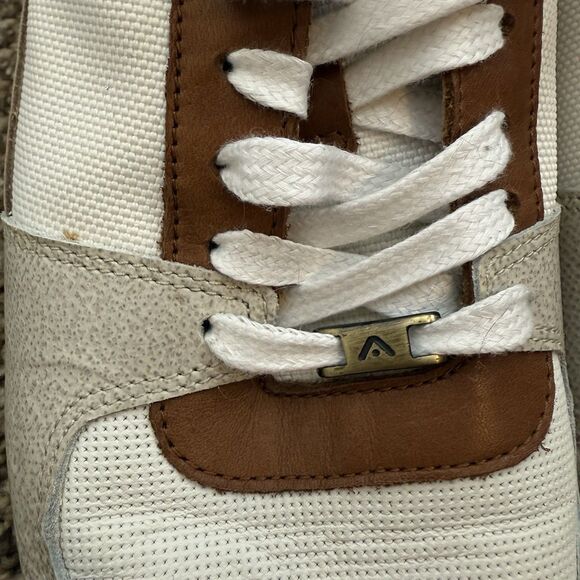 Ambitious Men's Slow Lace-Up Sneaker Leather Neutral EU Size 42 EUC - Picture 7 of 14